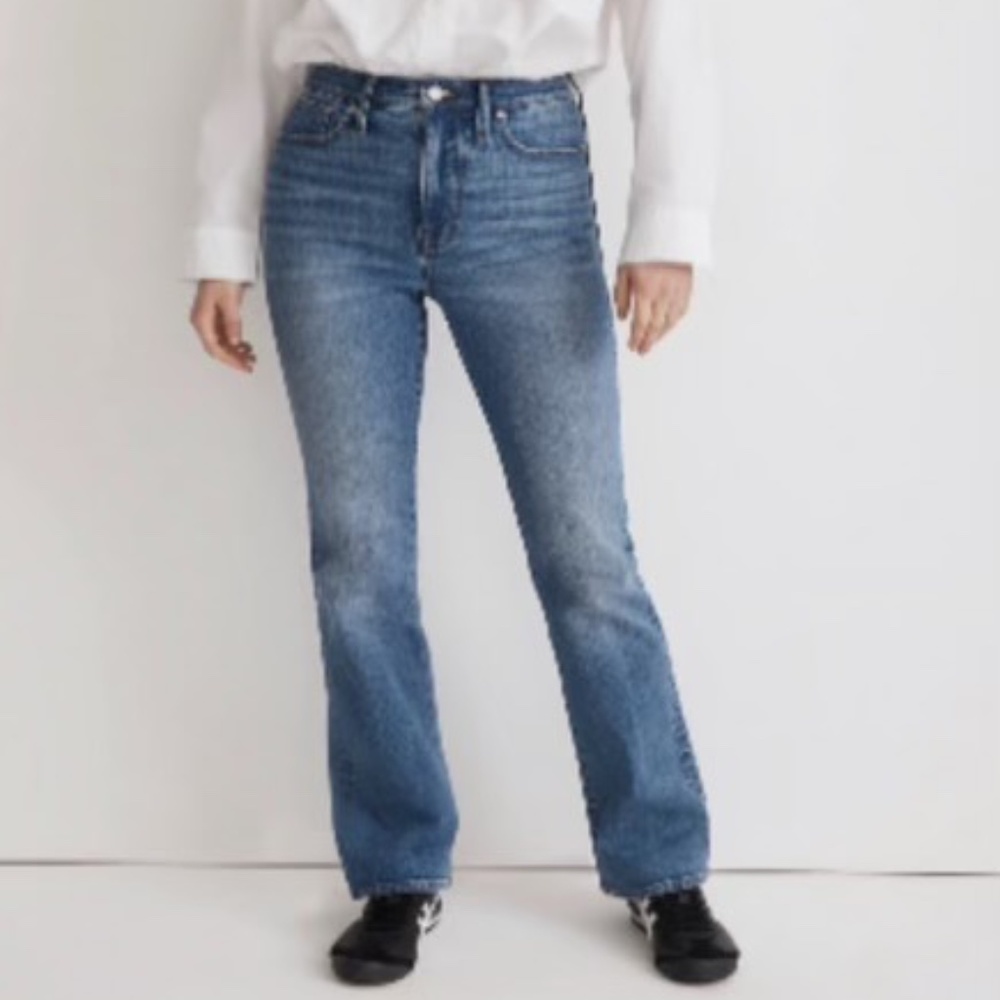 Madewell Skinny Flare jeans in Fairson wash 27P